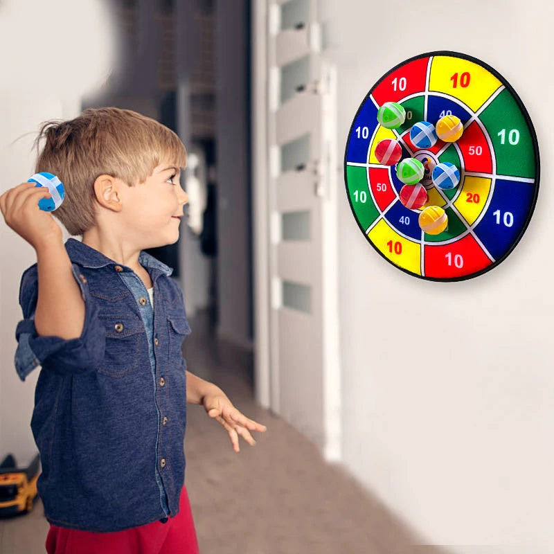 Kids Cartoon Safety Dart Board Set – Indoor & Outdoor Game