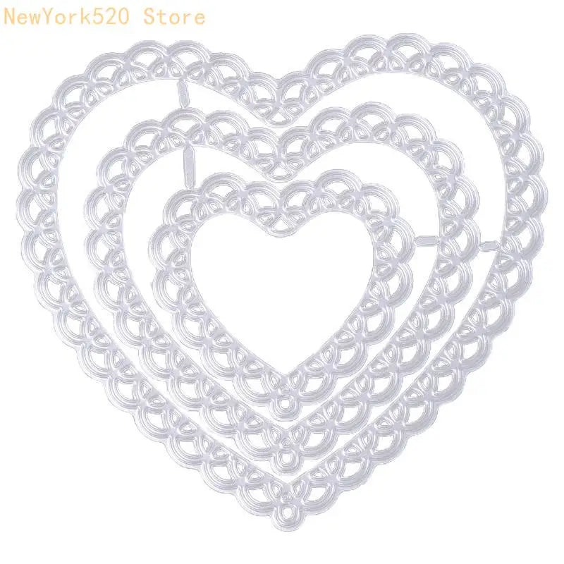 Heart Cutting Die – DIY Scrapbooking Embossing Hollow Stencil