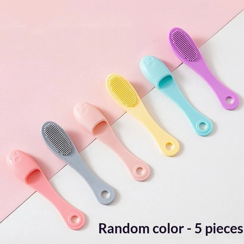 Silicone Pet Finger Toothbrush – Dog & Cat Grooming Tool