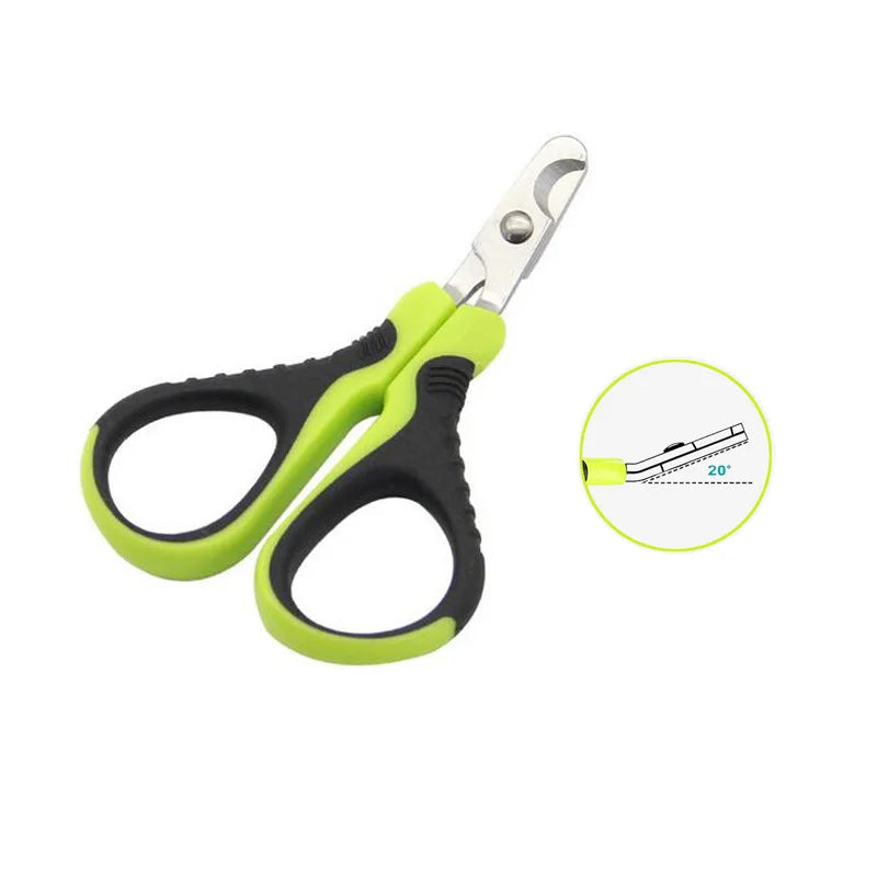 Professional Small Animal Nail Clippers – Stainless Steel Pet Trimmer