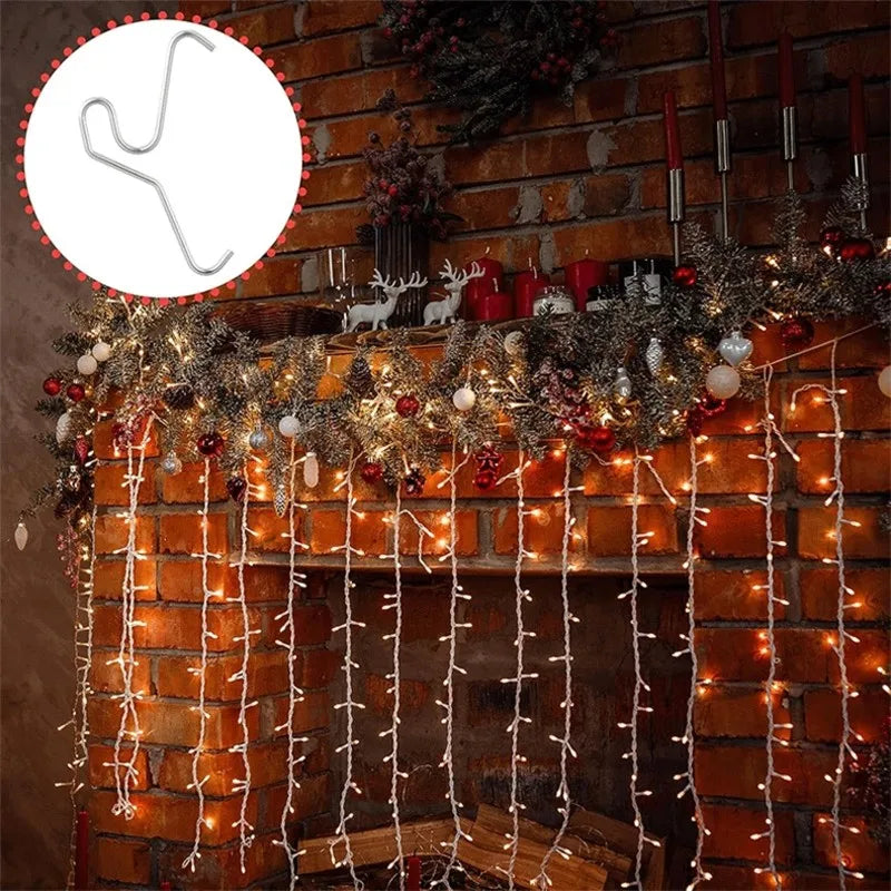 48-Pack Stainless Steel Brick Wall Hooks – Multipurpose Hangers