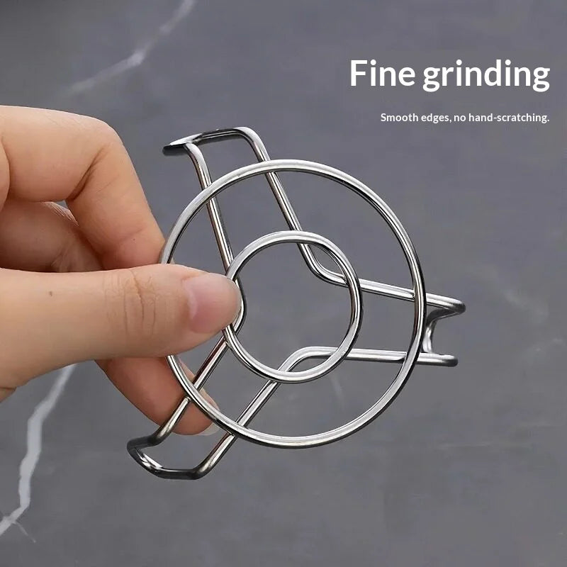 304 Stainless Steel Mini Steaming Rack – Rustproof Egg Steamer