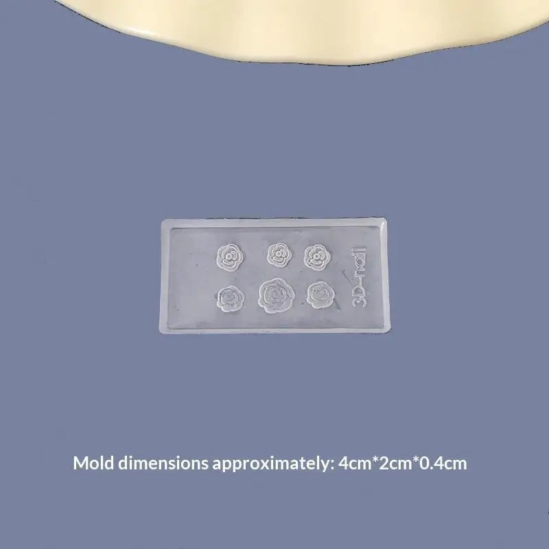 3D Silicone Nail Mold Template – DIY Nail Art Carving Tool