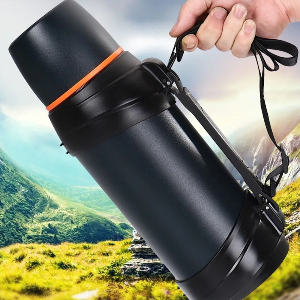 VIBE 2000ml Stainless Steel Vacuum Insulated Water Bottle