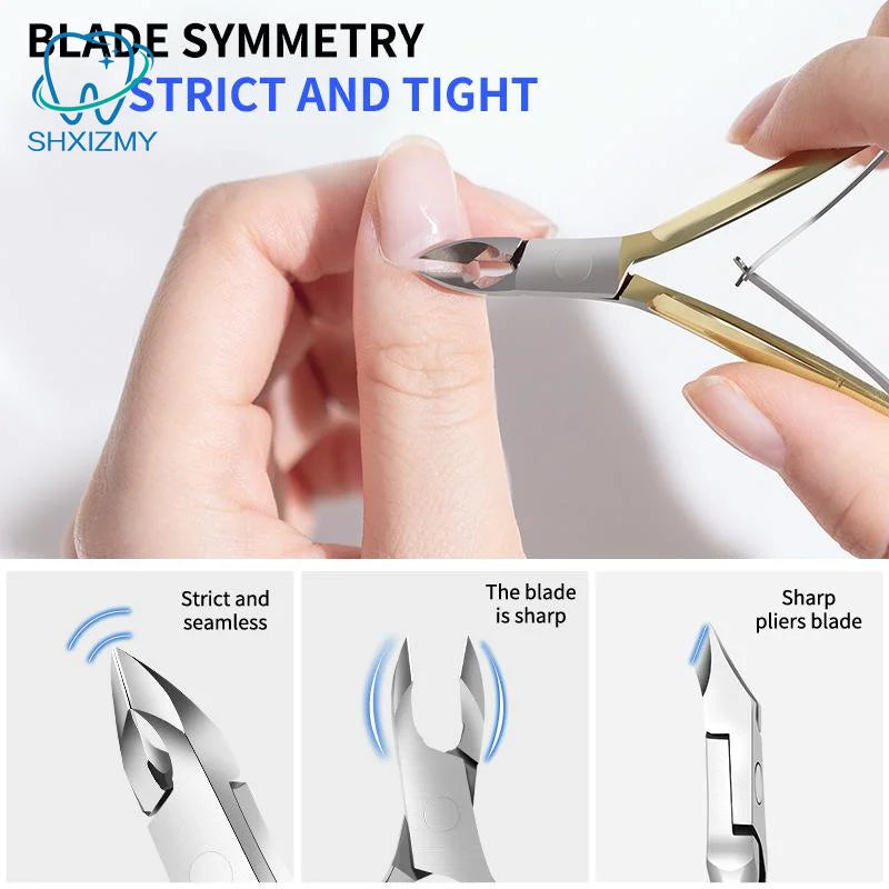 Stainless Steel Cuticle Nipper – Nail Manicure & Pedicure Trimmer