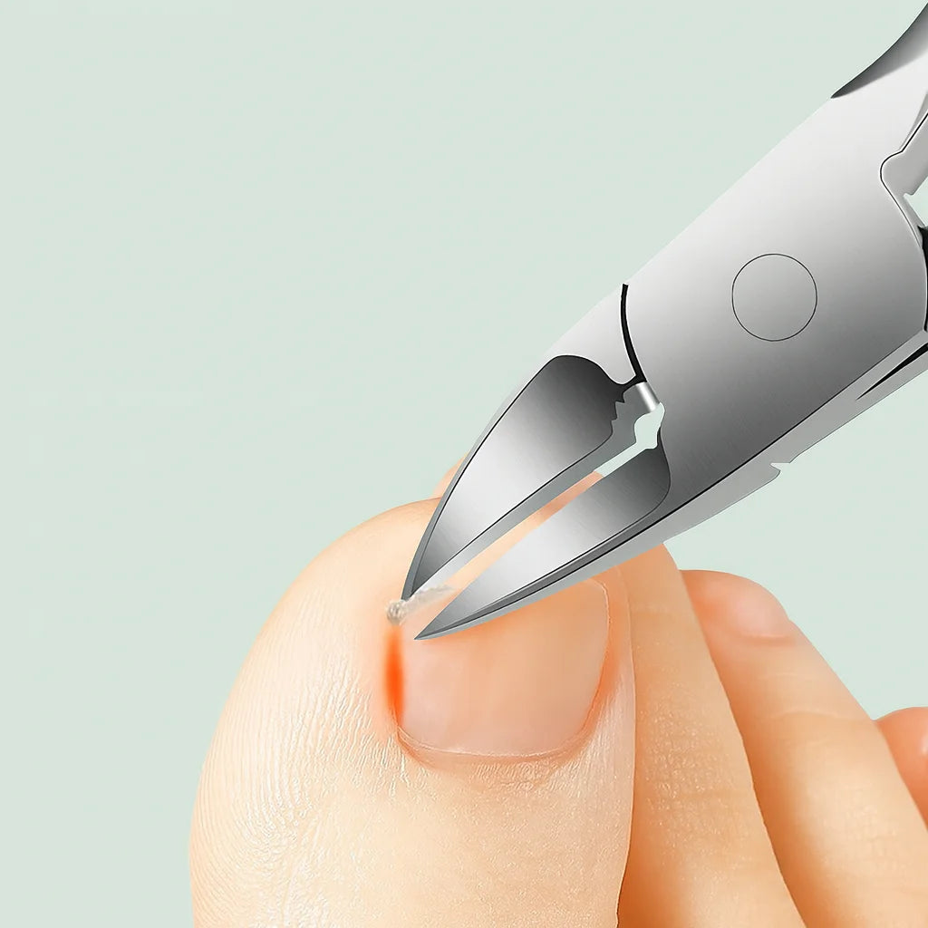 Professional Toenail Clippers Sharp Curved Blade Thick Nail Tool