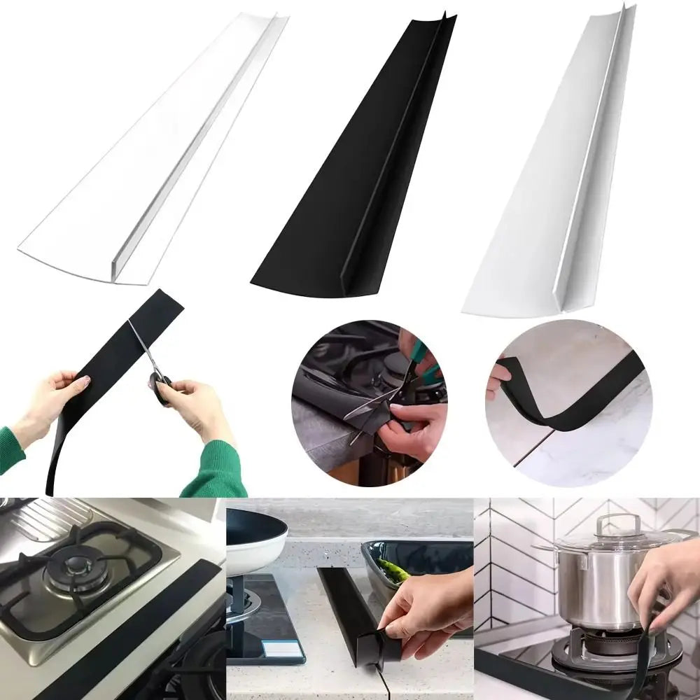 T-Shape Silicone Stove Gap Sealing Strip – 21/25/30in