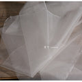 White Sheer Organza Fabric – Breathable Wide Designer Cloth