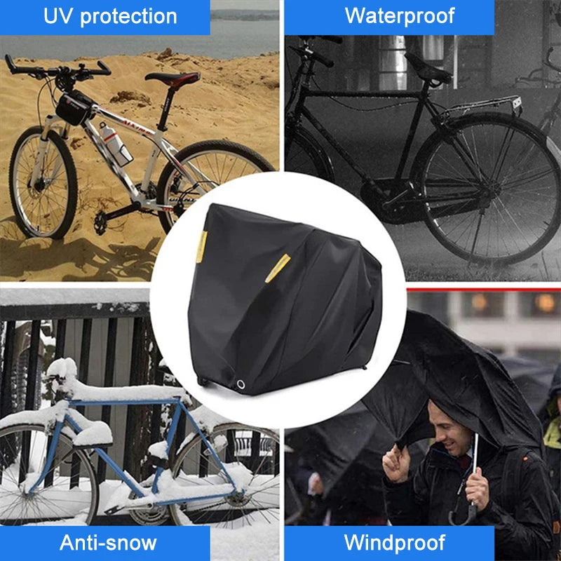 VIBE Waterproof Bike Cover – Mountain, Road & Electric Bikes