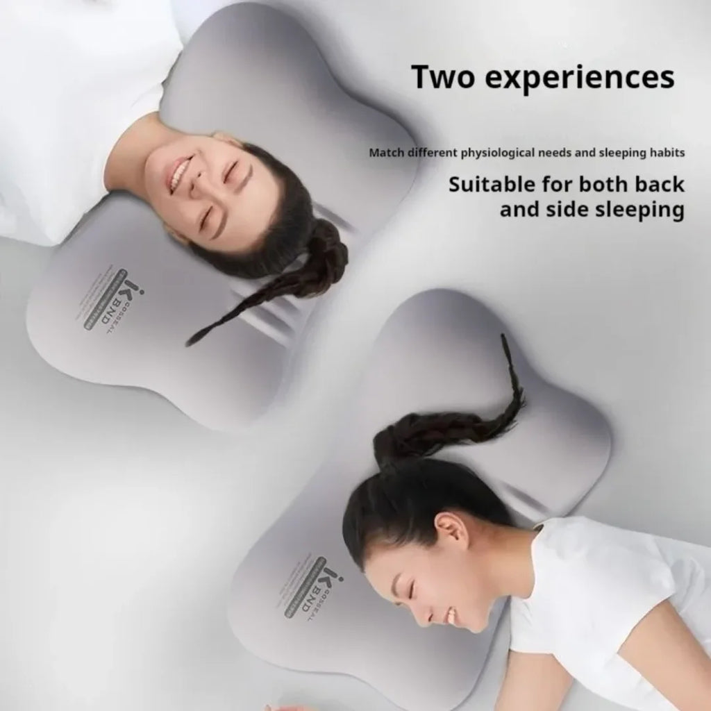 Ergonomic Memory Foam Pillow – Multi-Zone Support, All Sleepers