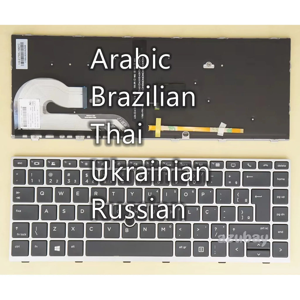HP EliteBook 840 G5/G6 Replacement Keyboard – Multi-Language