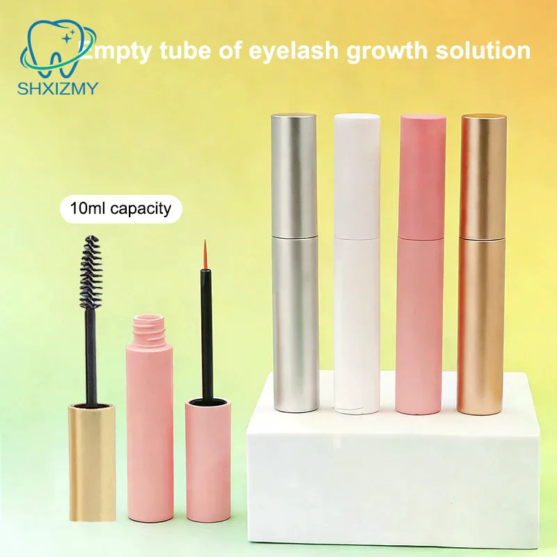 10ml Empty Refillable Mascara Tube with Brush Rod | DIY Beauty