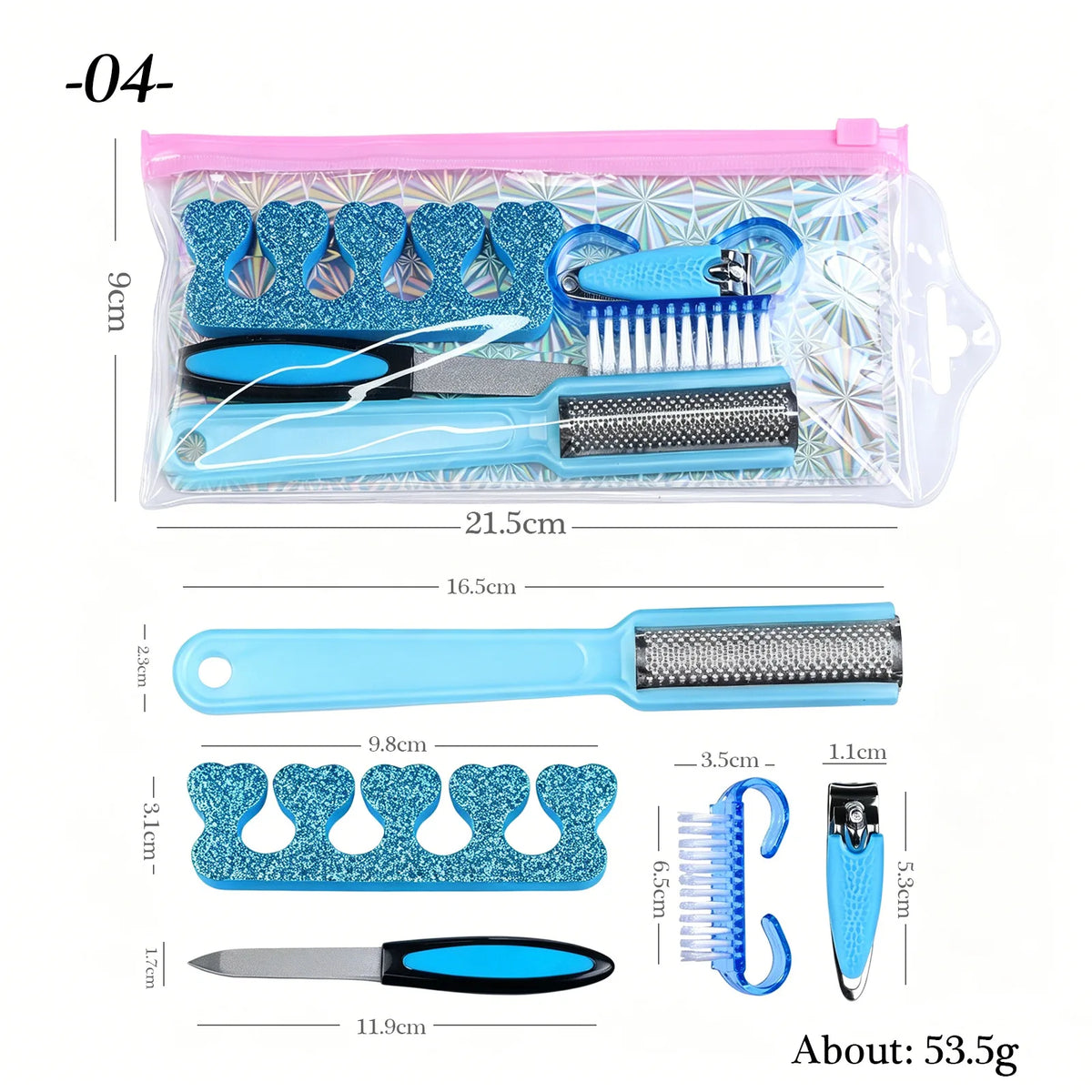 Aleekit Stainless Steel Nail Clippers Set – Minimalist Design