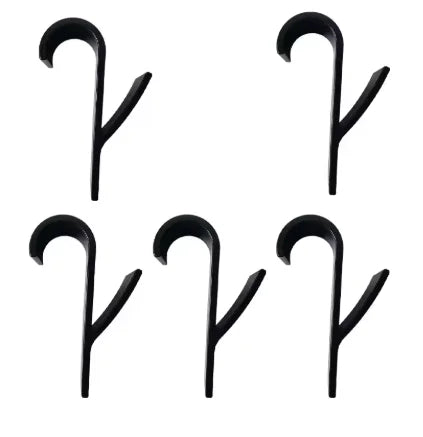 Radiator Towel Hooks Clear ABS Holder 2–5 Pack | Bathroom