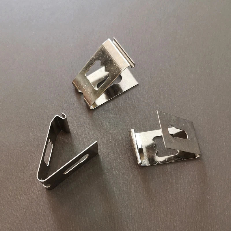 20-Pack Metal Spring Turn Clip Hangers for Frames & Mirrors
