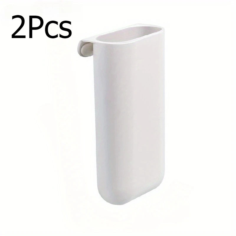Clip-On Desk Pen Holder PP Plastic Pencil Organizer 1-2 Pcs