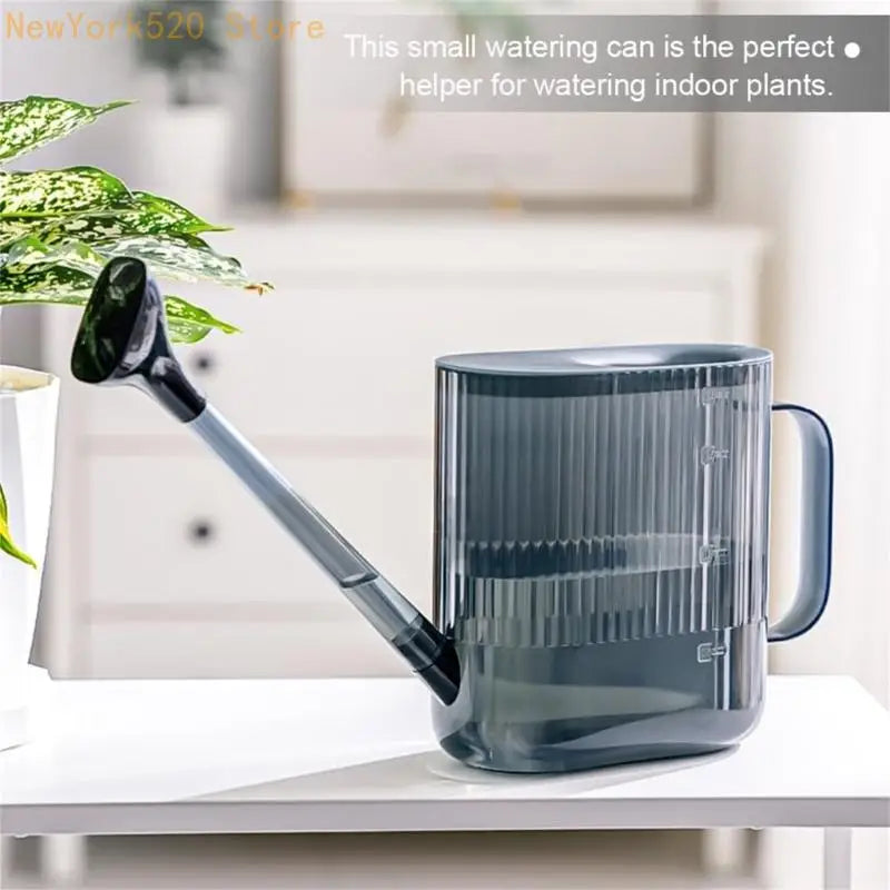 1.8L Long Spout Plastic Watering Can – Indoor & Outdoor