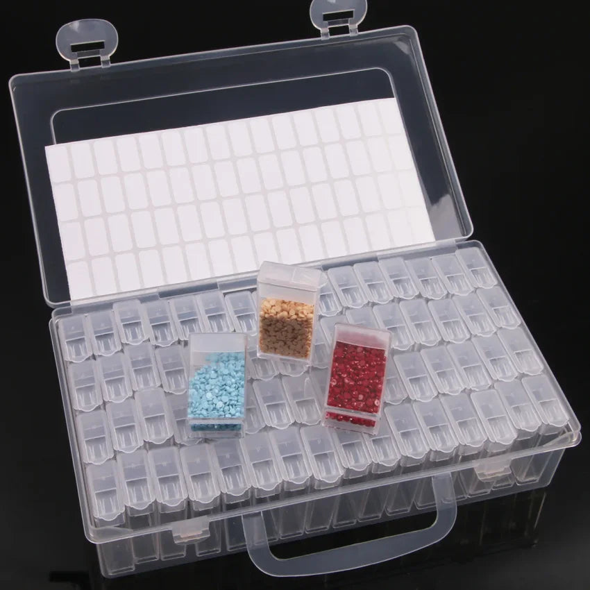 Diamond Painting Storage Box – Drill Bead Mosaic Organizer