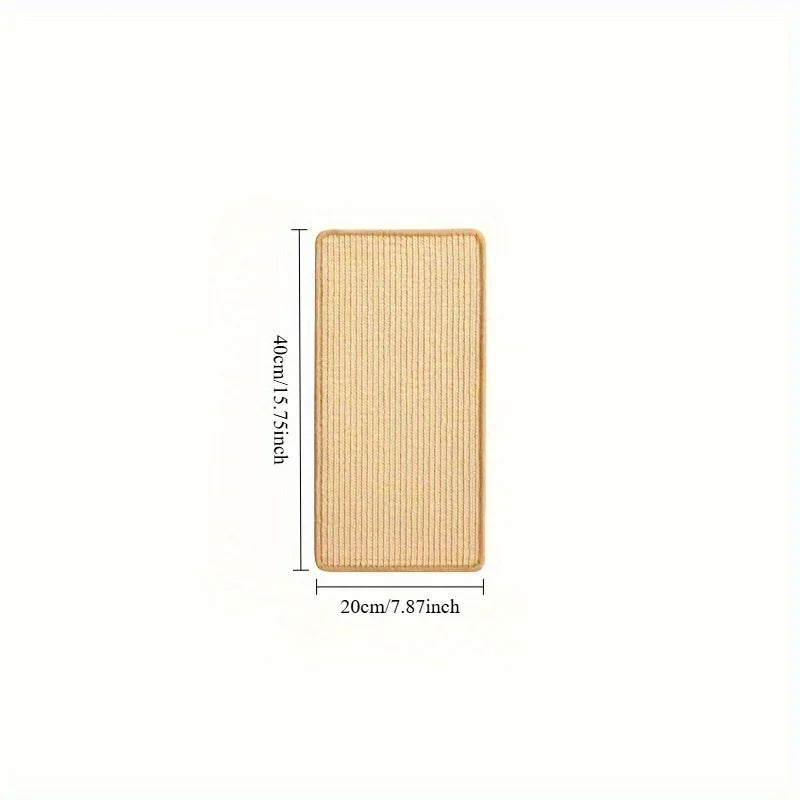 Sisal Cat Scratching Board – Sofa-Safe, No-Mess Design