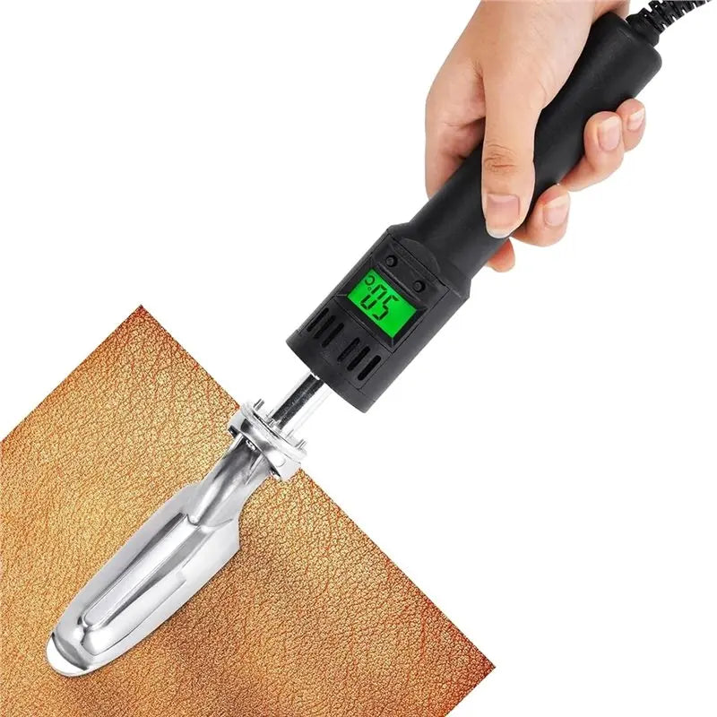 VIBE Digital Mini Leather Iron 50-300°C – Crease Removal Tool