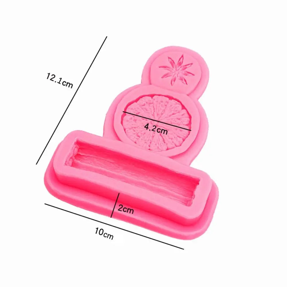 3D Silicone Baking Mold – Lemon Star Anise Spice Designs
