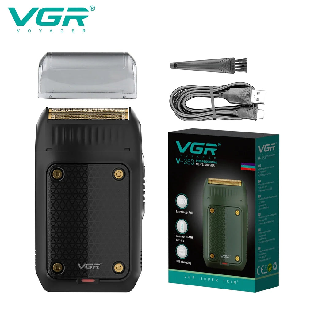 VGR V-353 Rechargeable Electric Shaver & Beard Trimmer for Men
