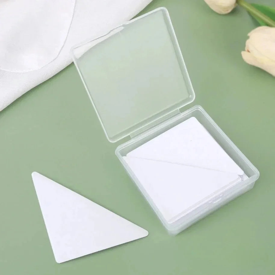 Transparent PE Collar Stay Neckline Tape – 10/50 Pack
