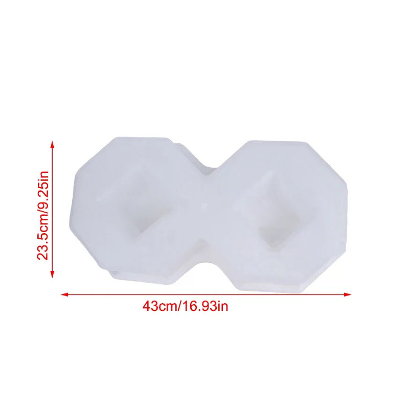 DIY Garden Path Maker Mold – Concrete Stepping Stone Mould