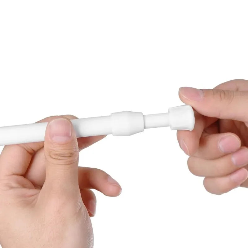 Adjustable Punch-Free Telescopic Curtain Rod | Shower & Closet