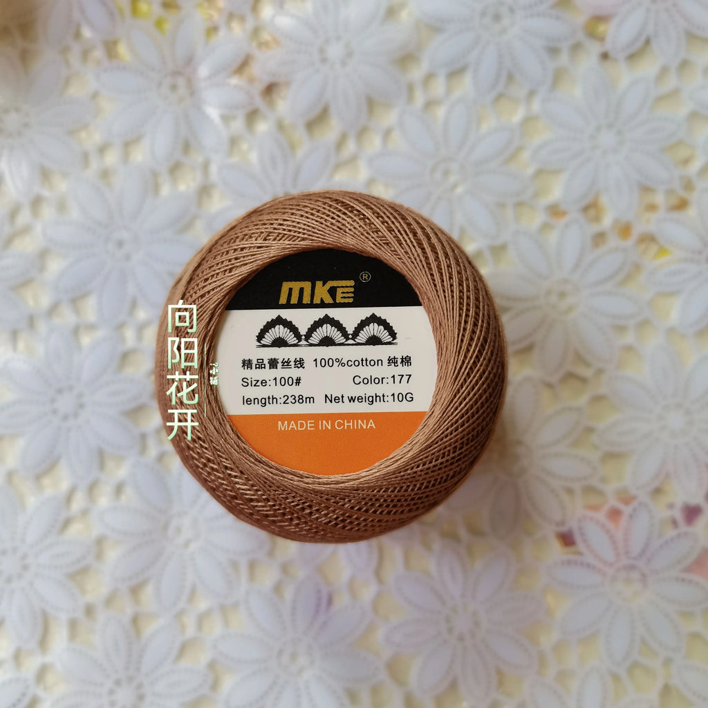 MKE100 Lace Wire 89-Color Set 10g – DMC100 Flat Thread Spools