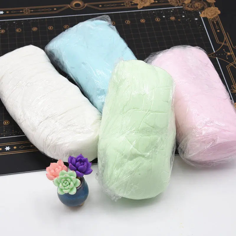 VIBE 500g Crystal Resin Clay – No-Bake DIY Floral Art