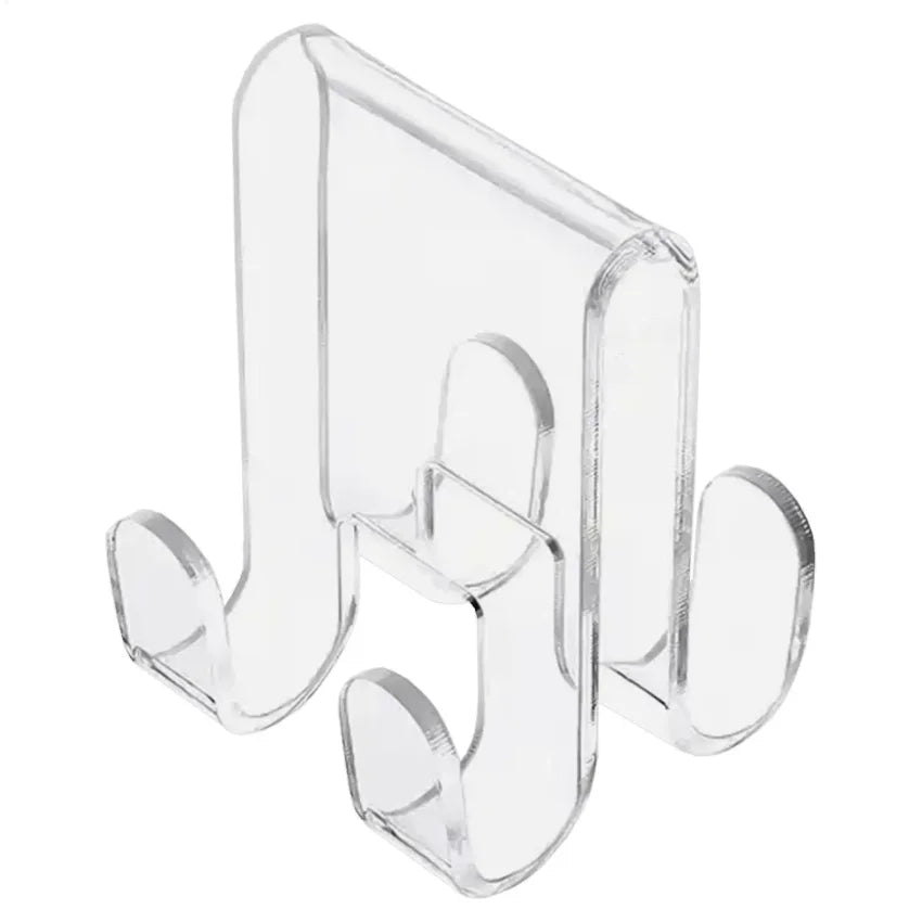 Acrylic Shower Door Hooks – Over Glass Door Towel Hooks