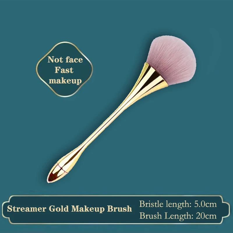 HNKMP Nail Art & Makeup Powder Brush – Soft Synthetic