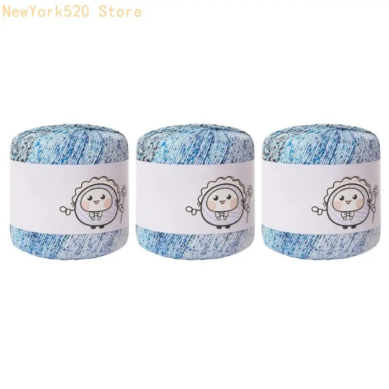 Cotton Lace Thread 3 Spools – Mercerized Embroidery Craft