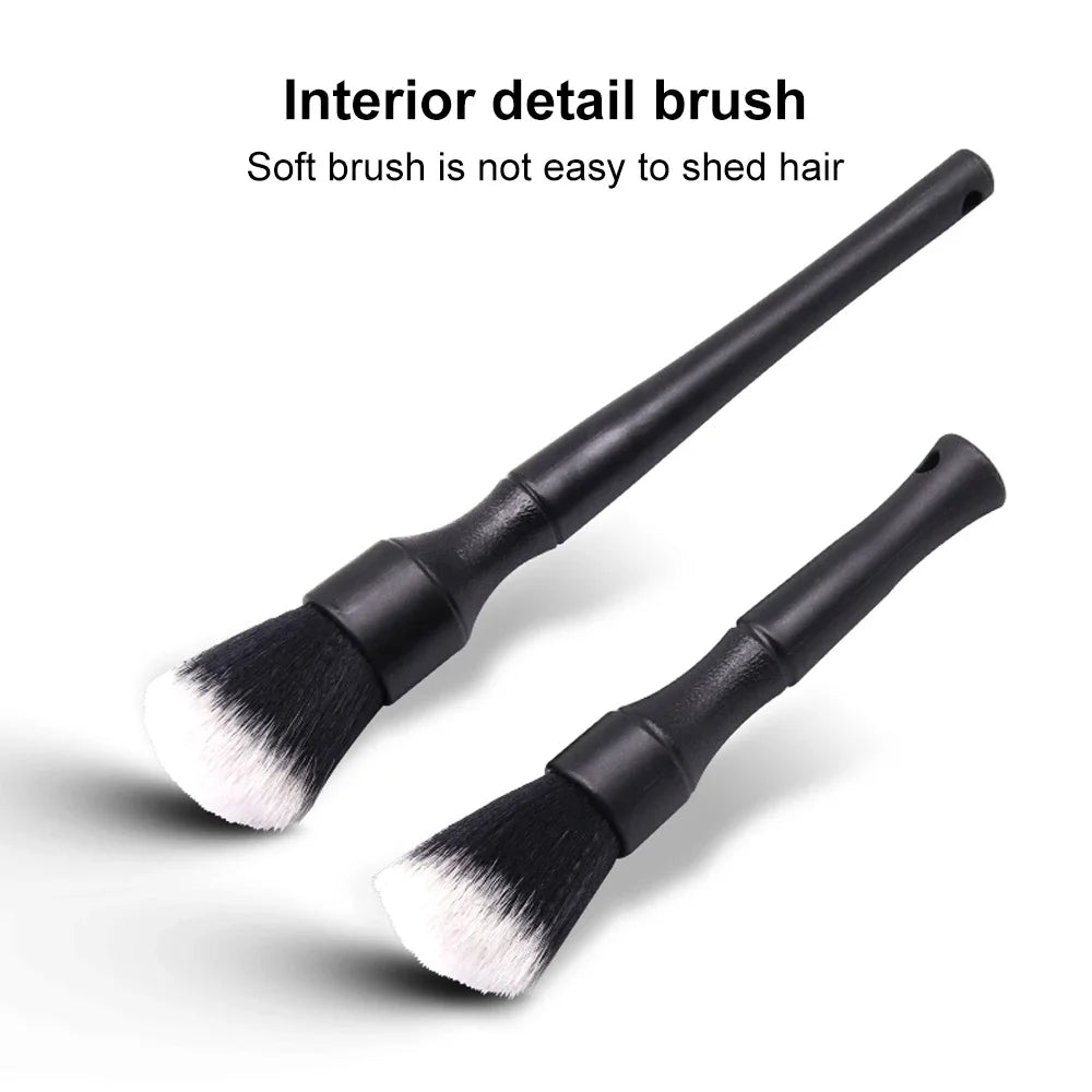Ultra-Soft Car Detailing Brush – Scratch-Free Synthetic Bristles