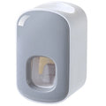 Automatic Toothpaste Dispenser Wall Mount & Toothbrush Holder