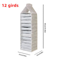 Hanging Closet Organizer Storage Bag – 6, 9 & 12 Grids