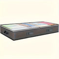 Under-Bed Storage Bag with Lid & Transparent Window Organizer