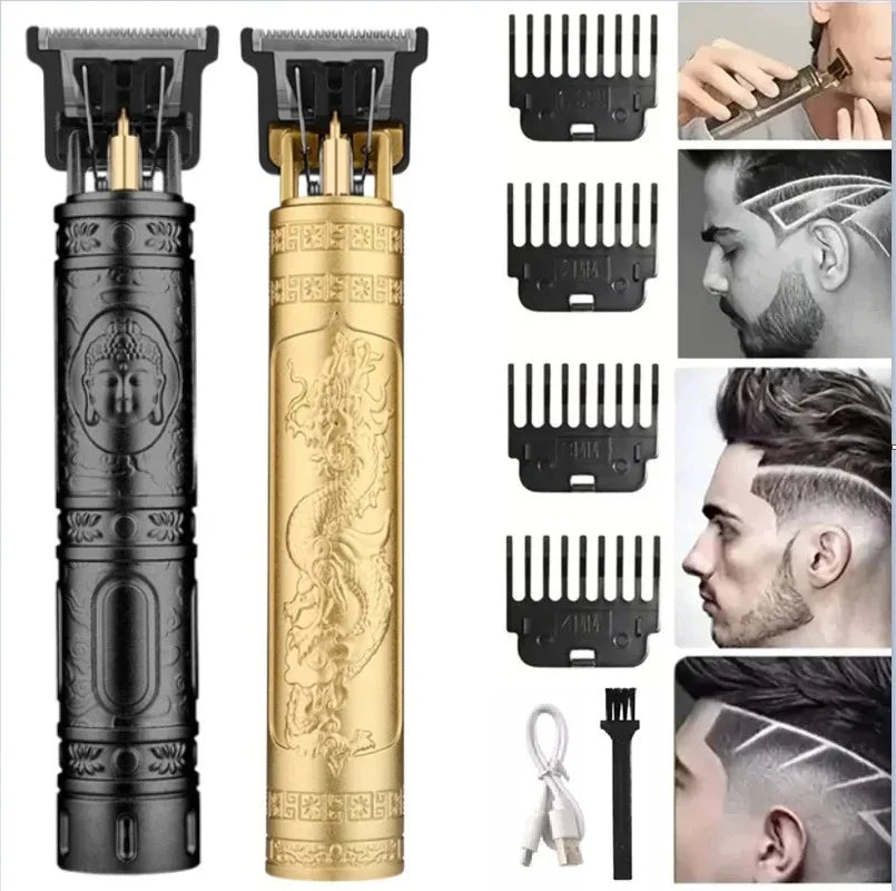 XMSJ Cordless Hair Clipper USB Fast Charging Electric Trimmer
