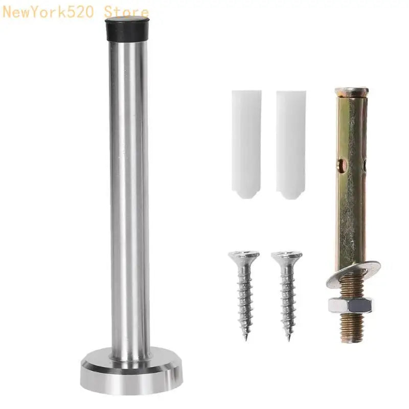 Wall Mounted Stainless Steel Door Stop Stopper & Bumper