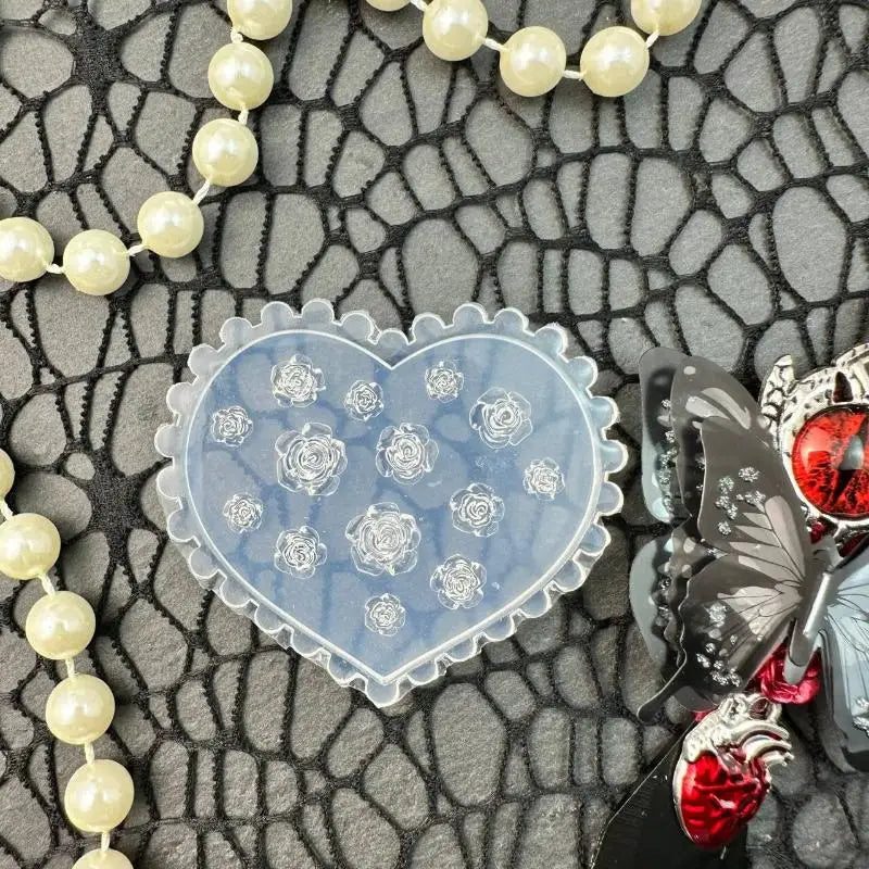 3D Silicone Nail Art Mold – Flowers, Hearts & Bows DIY