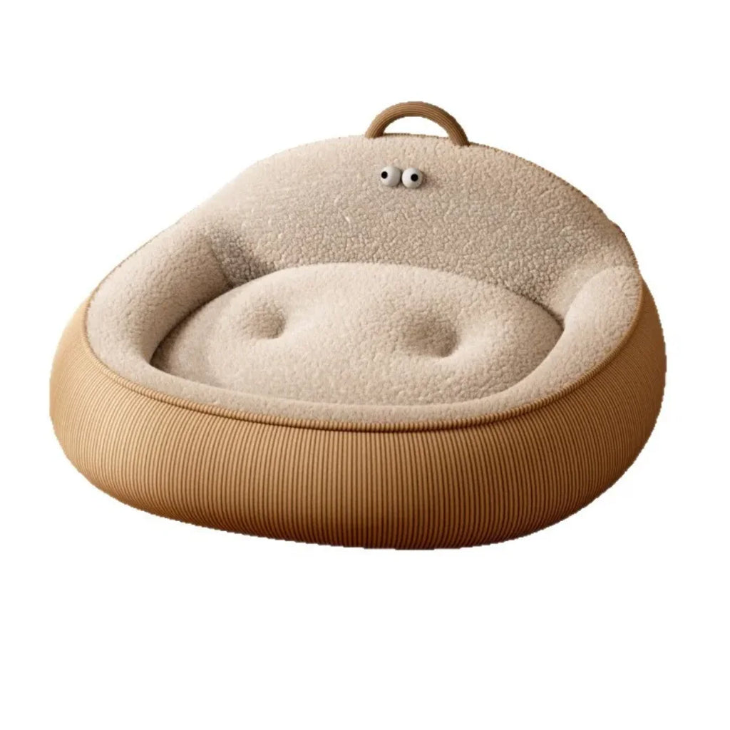 All-Season Removable Pet Bed for Small Dogs & Cats