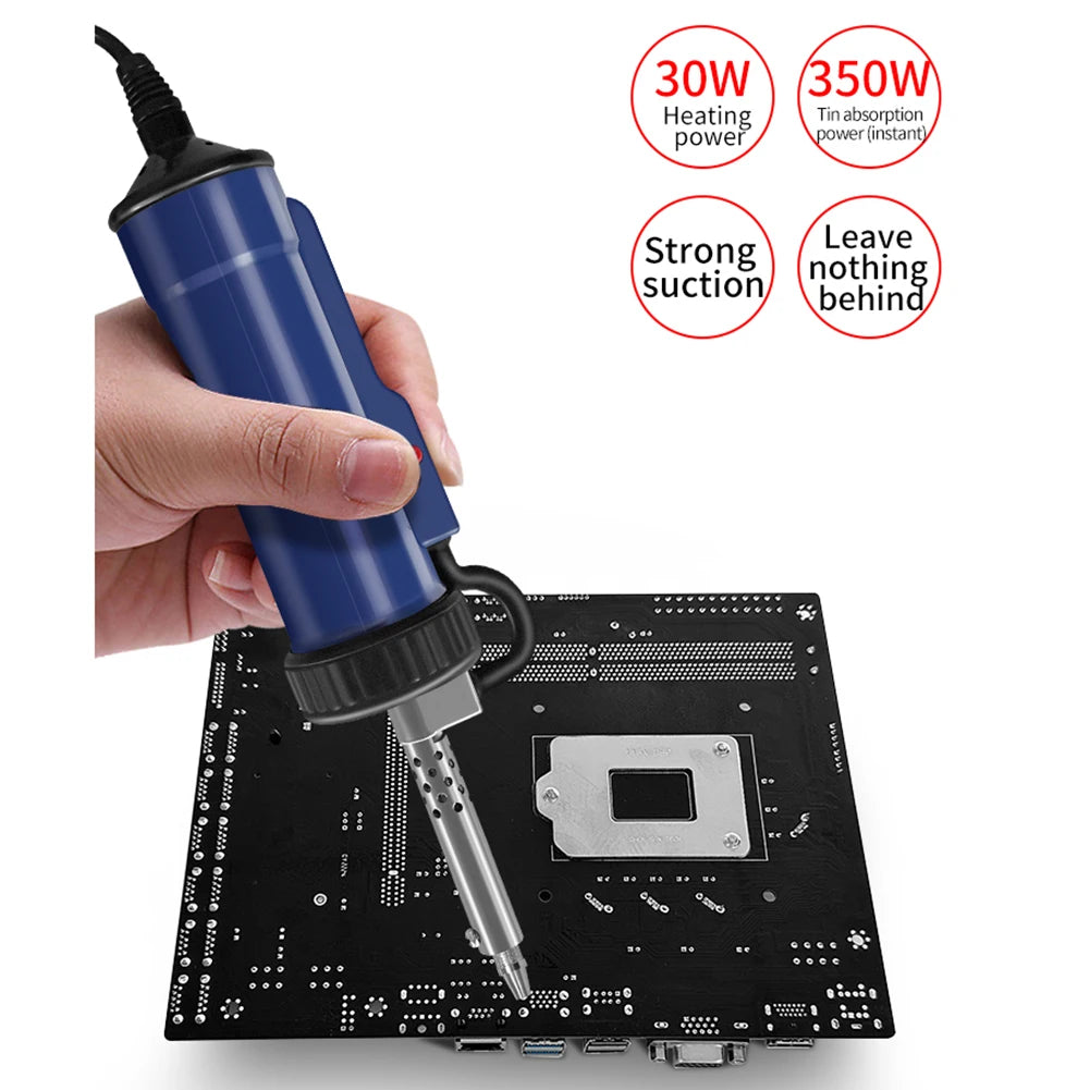 BBT-580 Vacuum Desoldering Pump 30W – 3 Nozzles, 110V/220V