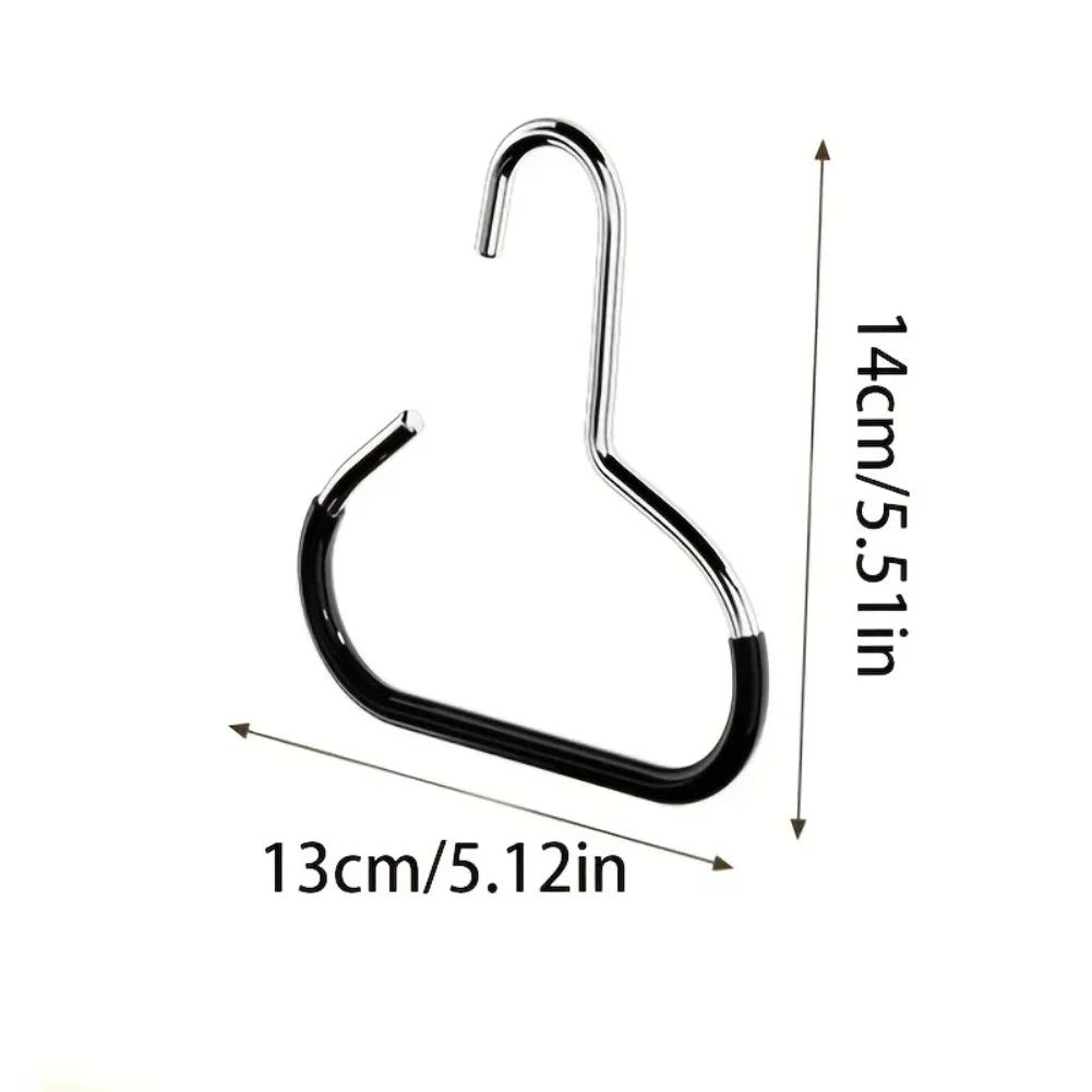 Manganese Steel Round Hooks for Hats, Scarves & Bags | 1/2/5pcs