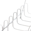 8-Slot Chrome Plated Dish Rack Countertop Drying Stand