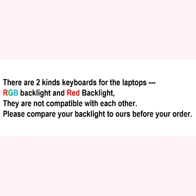 Red Backlit Keyboard for HP OMEN 15-dc0000 – PT/CF/FR Layout