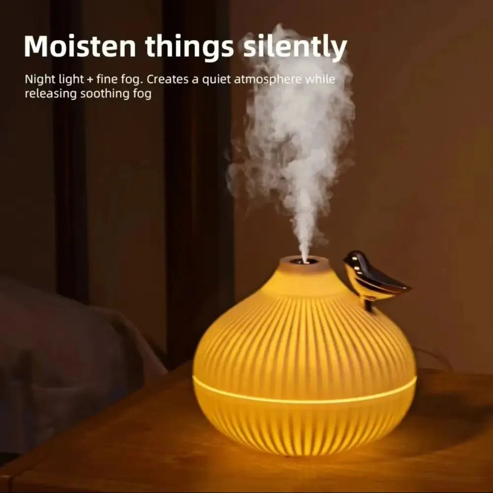 VIBE Onion USB Mini Humidifier Night Light 300ml | Quiet Mist