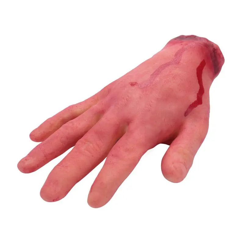 6-Pack Fake Severed Hand Halloween Props – Life Size Latex
