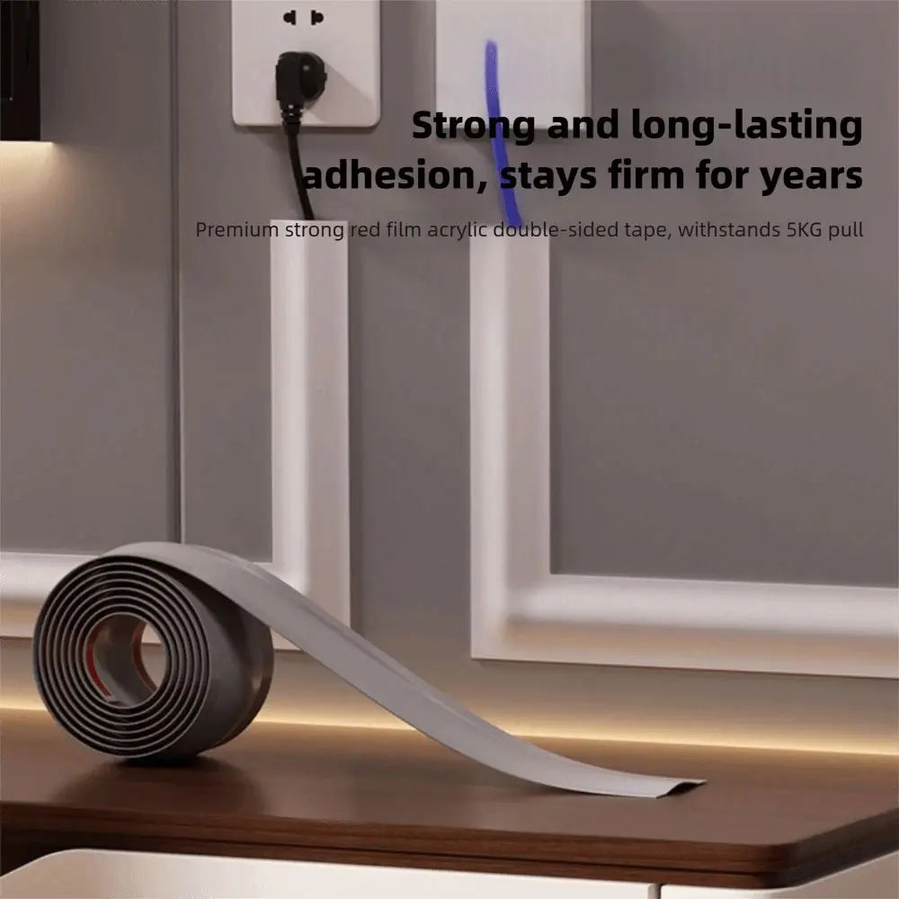 PVC Floor Cord Cover – Flexible Cable Management Wire Protector
