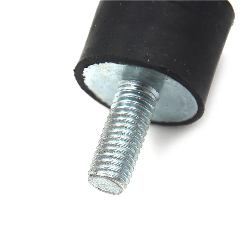 4-Pack M4–M8 Anti-Vibration Rubber Mounts for Compressors